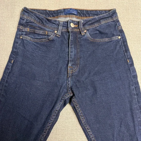 Zara Man Dark Wash Skinny Jeans Size 31 - Picture 3 of 8